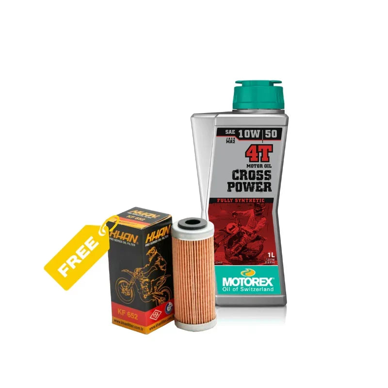 10W50 o 10W60: ¿Cuál aceite Motorex Cross Power va en tu KTM de enduro?