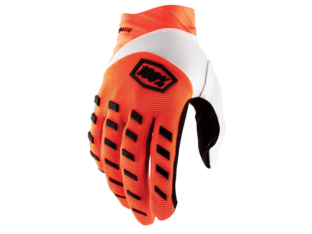 Guantes motocross 100% Airmatic naranjos