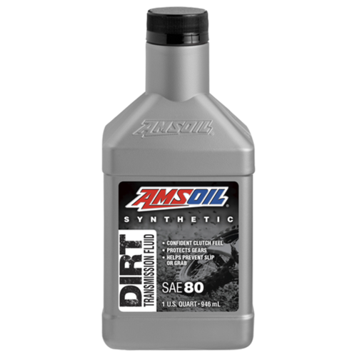 Aceite sintético de transmisión Amsoil SAE 80 para moto