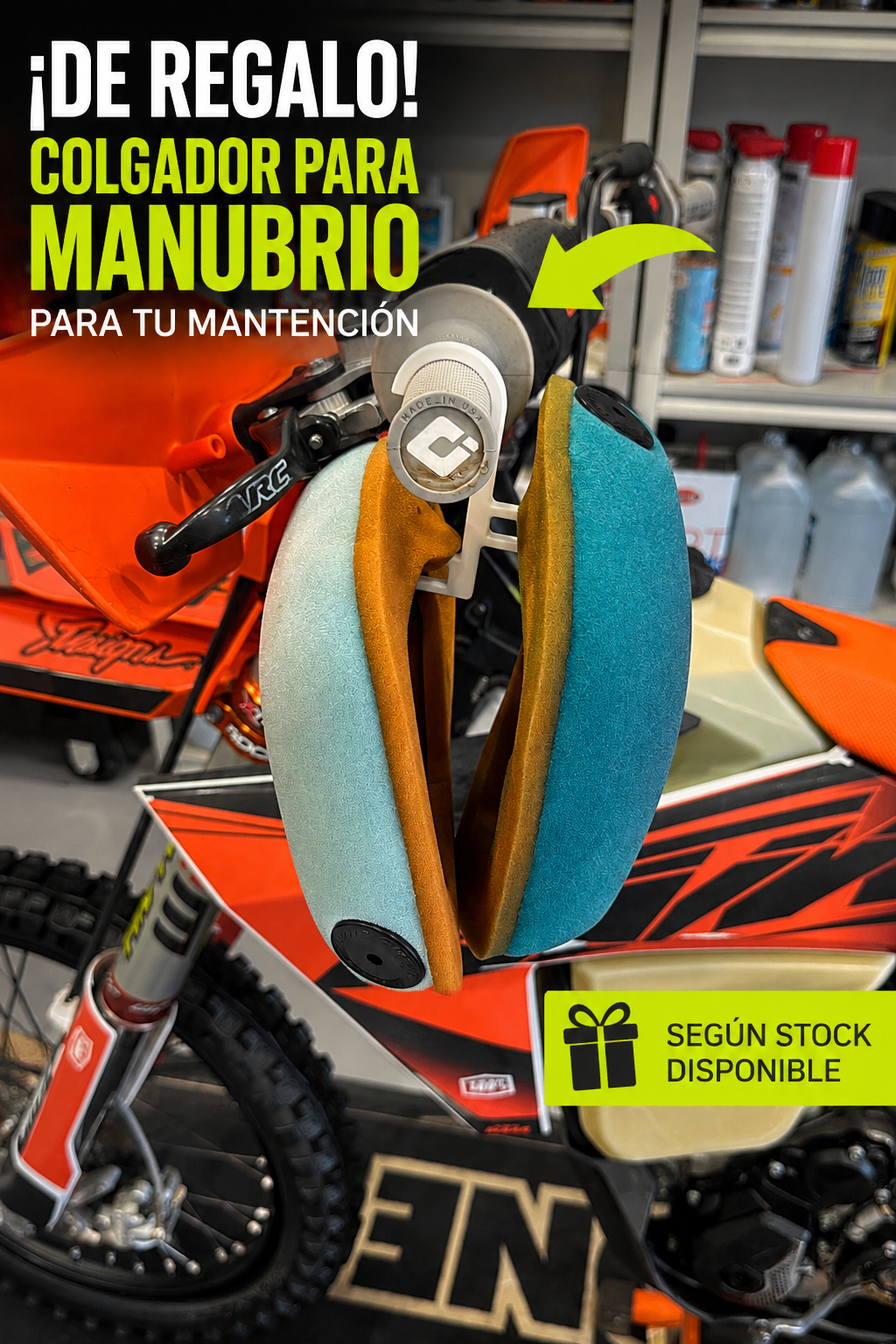 Kit Limpieza y Aceite Filtro de Aire maxima Motocross Enduro