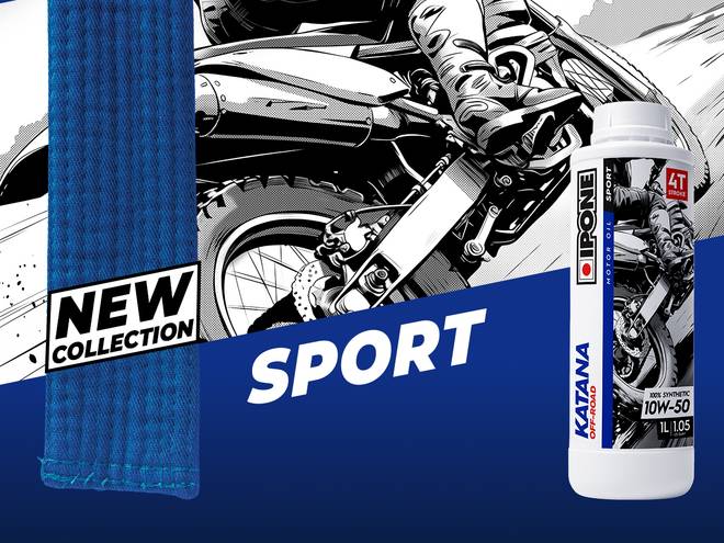 Aceite Katana Off-Road 10w50 Ipone 1LT