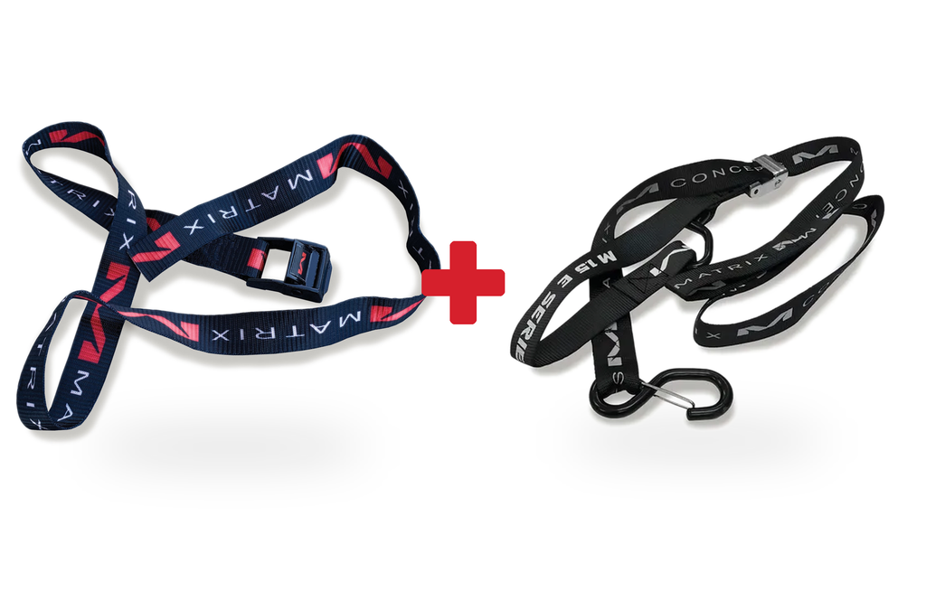 Kit Correas Tie-Down Matrix Concepts Multiuso + E-Serie