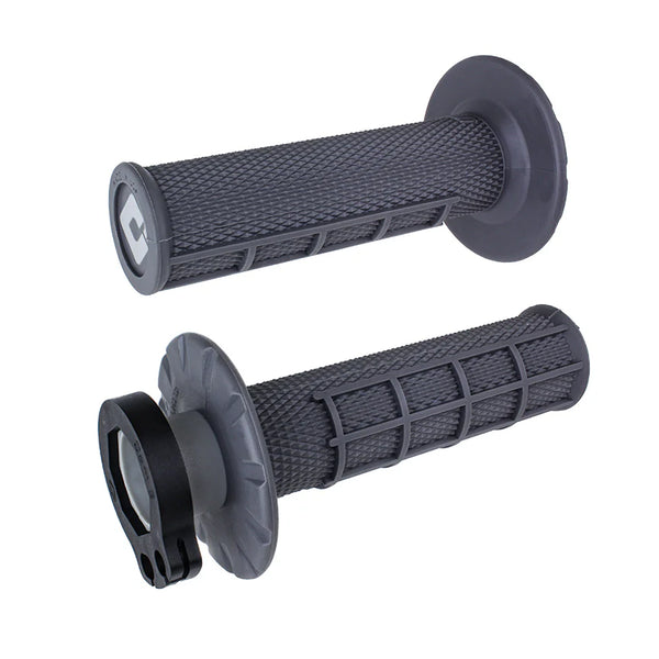 Puños Moto ODI Half Waffle V2 Lock-On Motocross Enduro