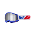 Antiparras 100% Accuri 2 azul lente plata espejo