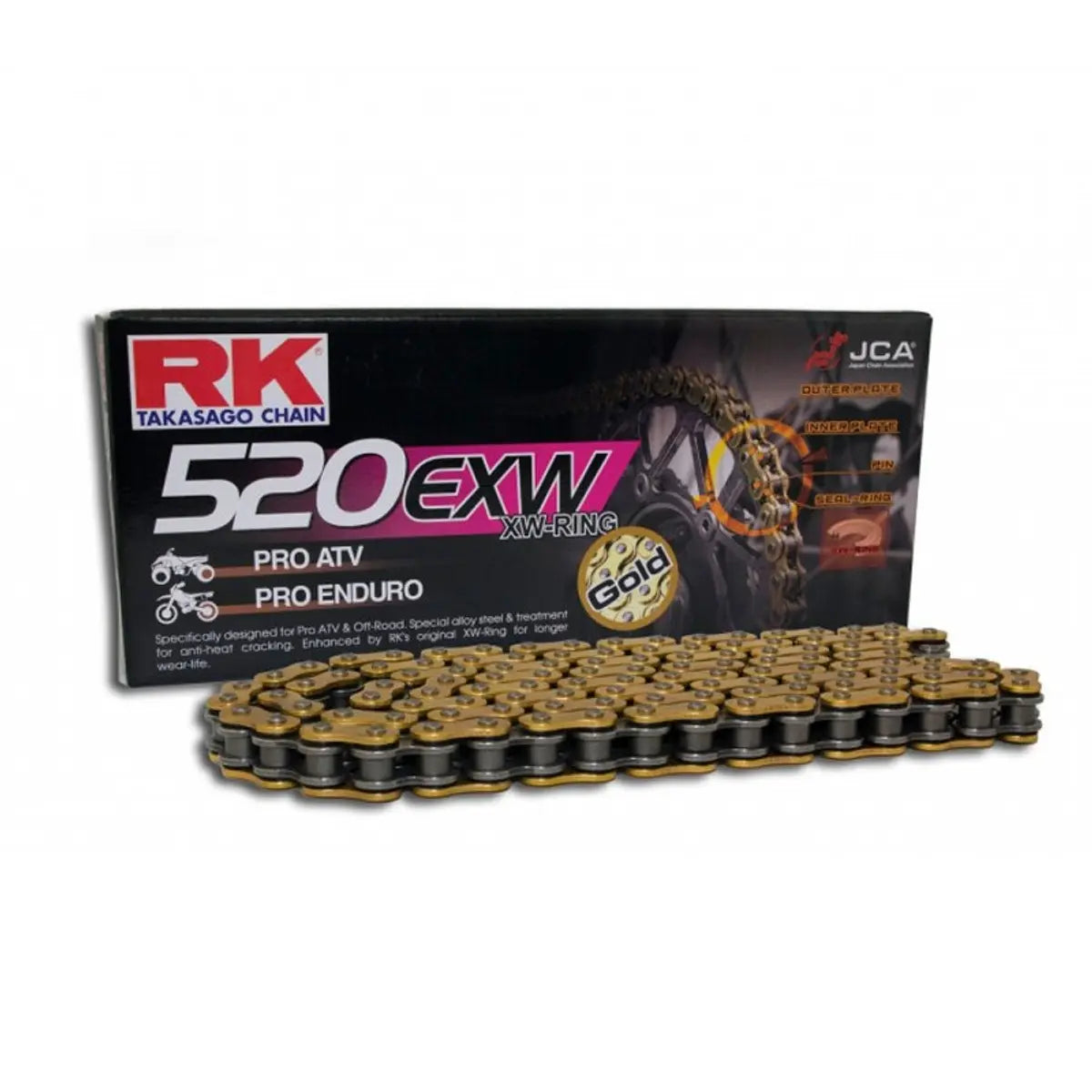 Kit Transmisión KTM Husqvarna 520 RK Gold Supersprox MTX 13/52