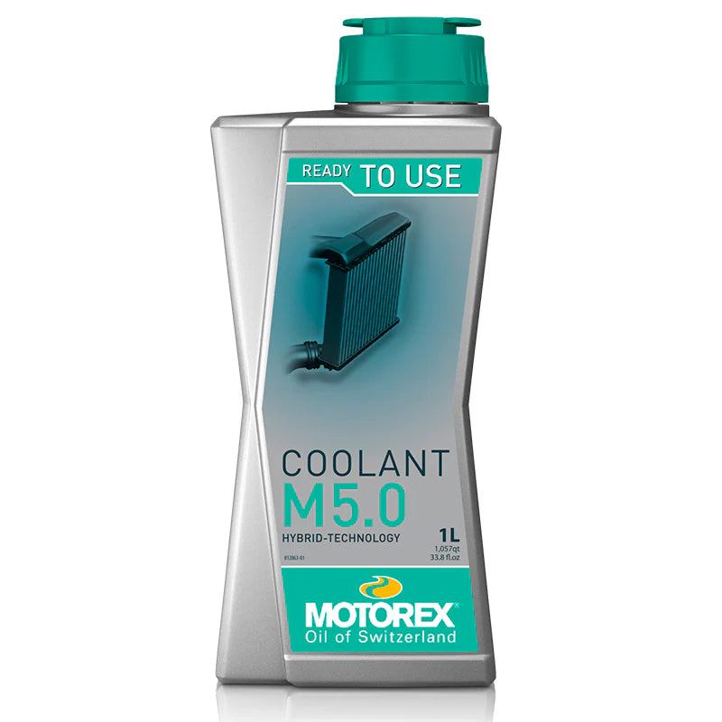 Refrigerante anticongelante Motorex Coolant M5.0 1L para moto