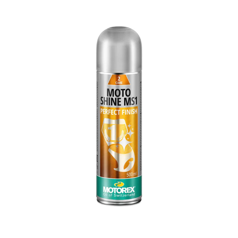 Silicona abrillantador Motorex Moto Shine MS1 spray para moto